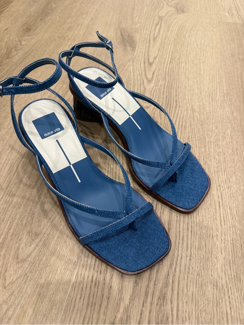 Dolce Vita - Denim heel sandals